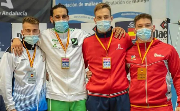 Castilla y León cosecha una plata y cuatro bronces en el Campeonato de España