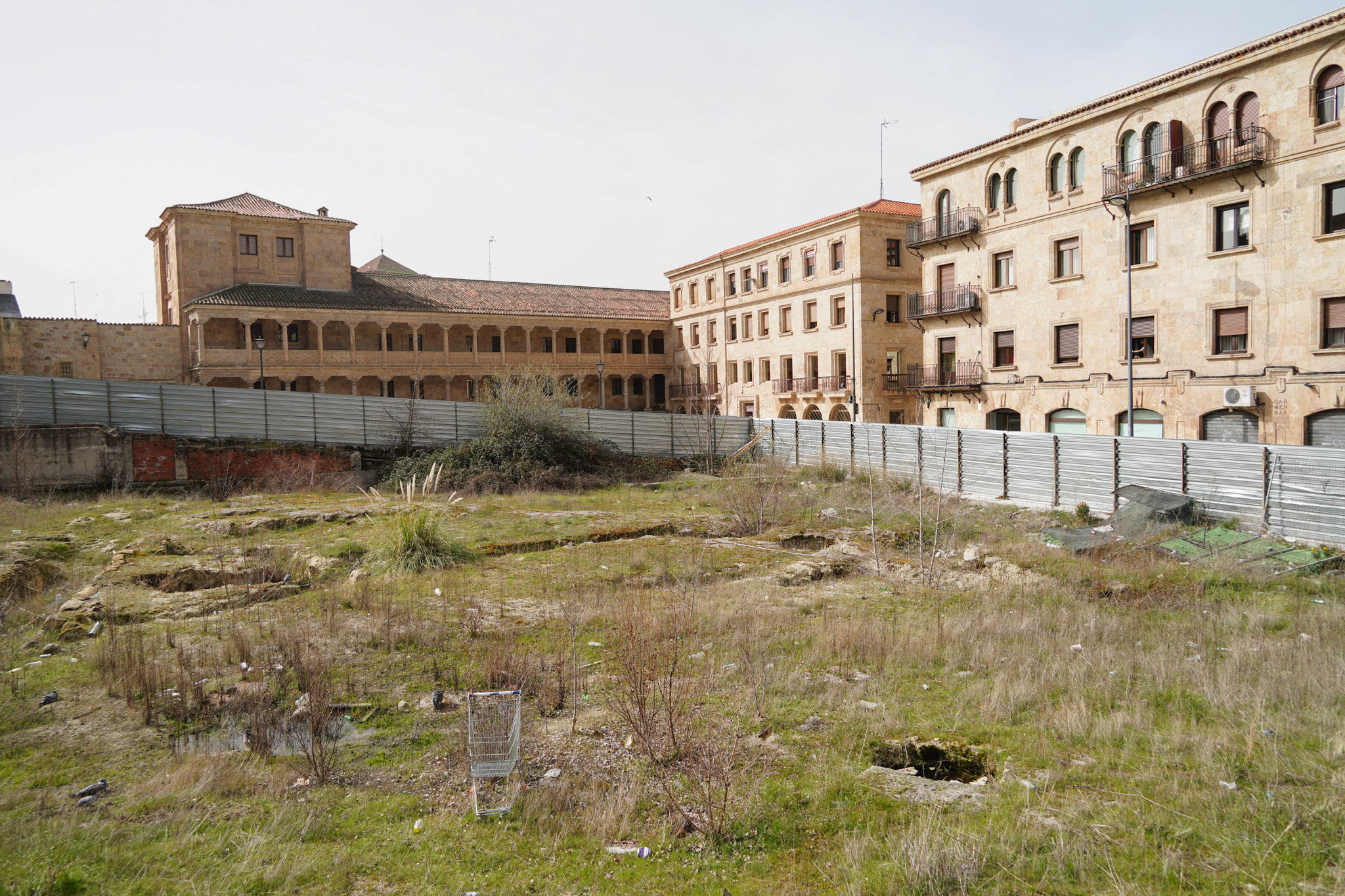 Vecinos de la zona de Bretón en Salamanca se rebelan contra la construcción de una nueva residencia universitaria