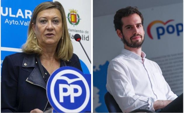 Los concejales del PP de Valladolid Pilar del Olmo y Rodrigo Nieto, positivos en covid