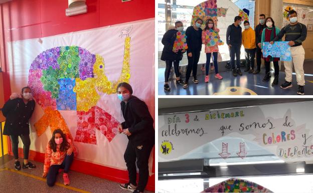 Tres colegios vallisoletanos unidos por la discapacidad