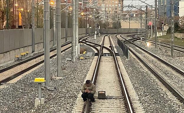 «Pude verle y parar el tren a tiempo... Siempre es bonito salvar una vida»