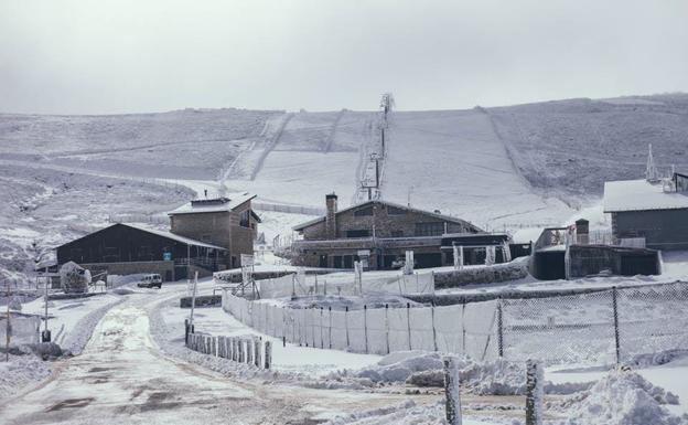 La Covatilla alcanza los 4,5 grados bajo cero, una de las temperaturas más frías del país