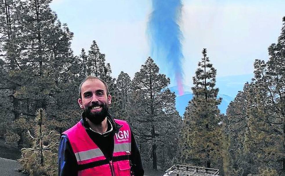 Un palentino entre cenizas y magma