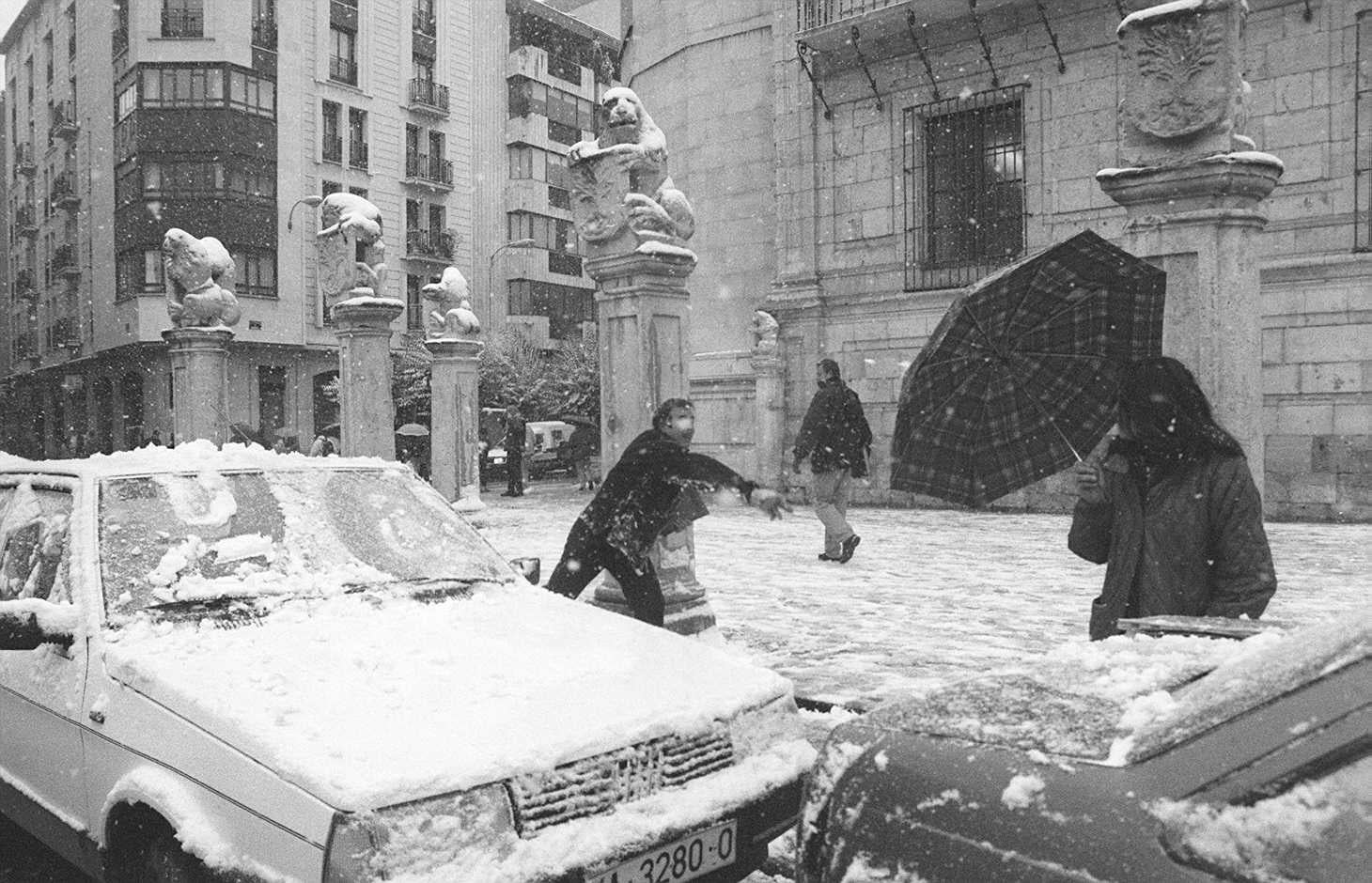 El día que la nieve paralizó Valladolid