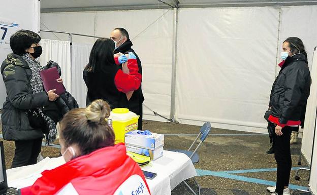 Sanidad vacunará a los niños de Palencia en la carpa de La Puebla entre el miércoles y el sábado