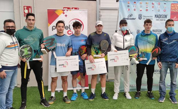 Buen papel de los salmantinos en el Máster Absoluto 2021 de pádel