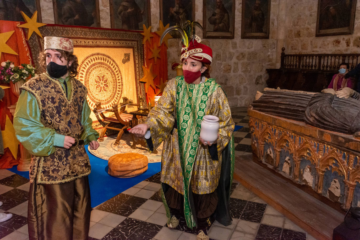 Los Reyes Magos 'okupan' ya San Francisco en Palencia