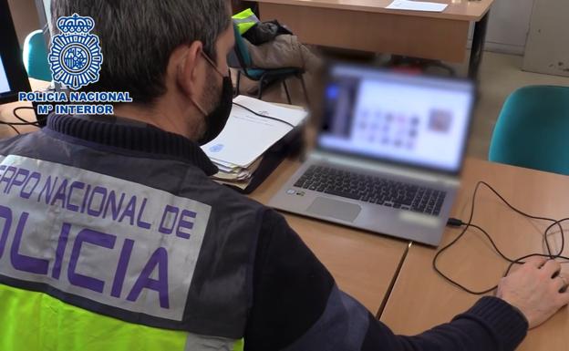 Detenida una mujer con 3.000 archivos de contenido pedófilo en un pueblo burgalés