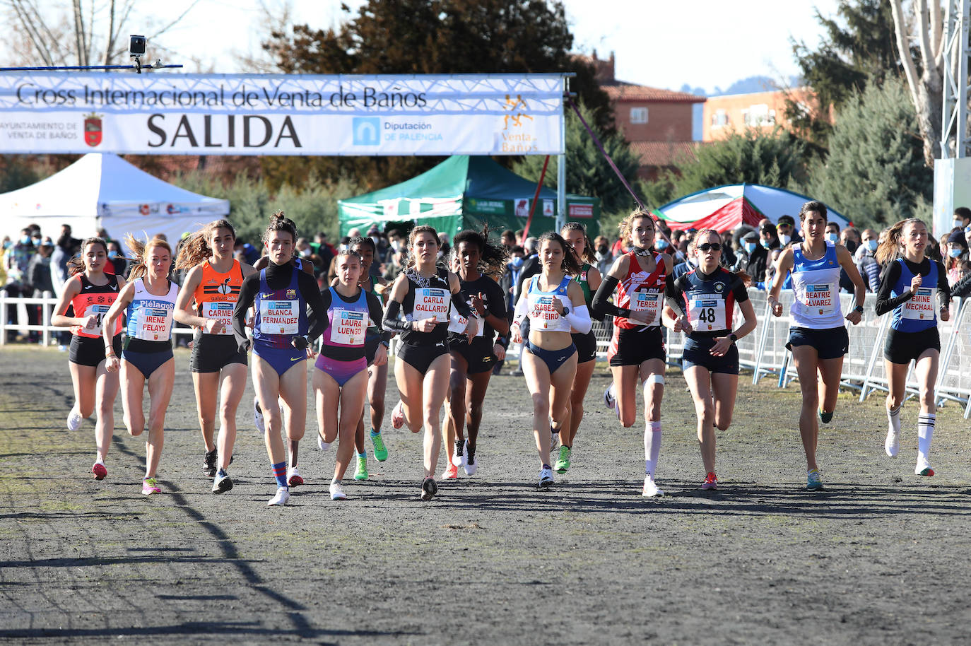 Dominio africano en el Cros de Venta de Baños
