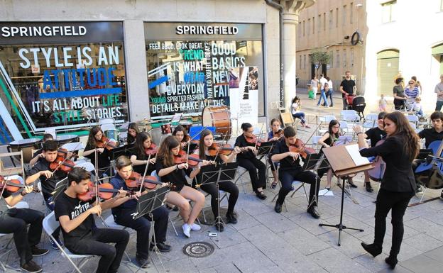 La Escuela Municipal de Música de Salamanca ofrece hoy un concierto solidario para ayudar a la Palma