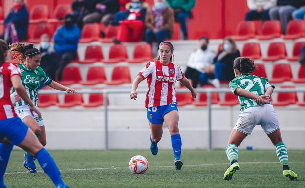 La salmantina Laura Rodríguez debuta con el primer equipo del Atlético de Madrid