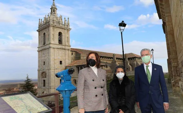 Diputación y Fundación Iberdrola renovarán la iluminación exterior de la iglesia de Támara