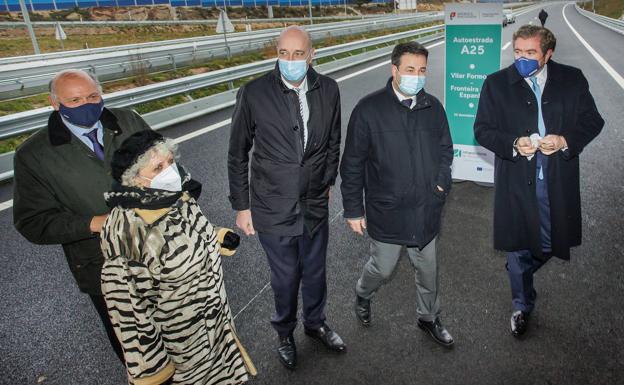 Abiertos en Fuentes de Oñoro los últimos 3,2 kilómetros de la A-62 hasta Portugal