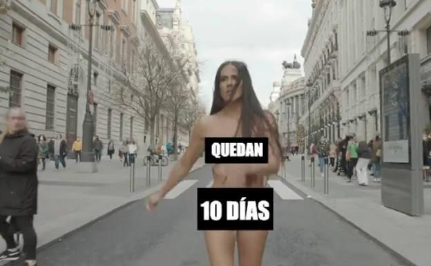 Cristina Pedroche calienta motores para las Campanadas