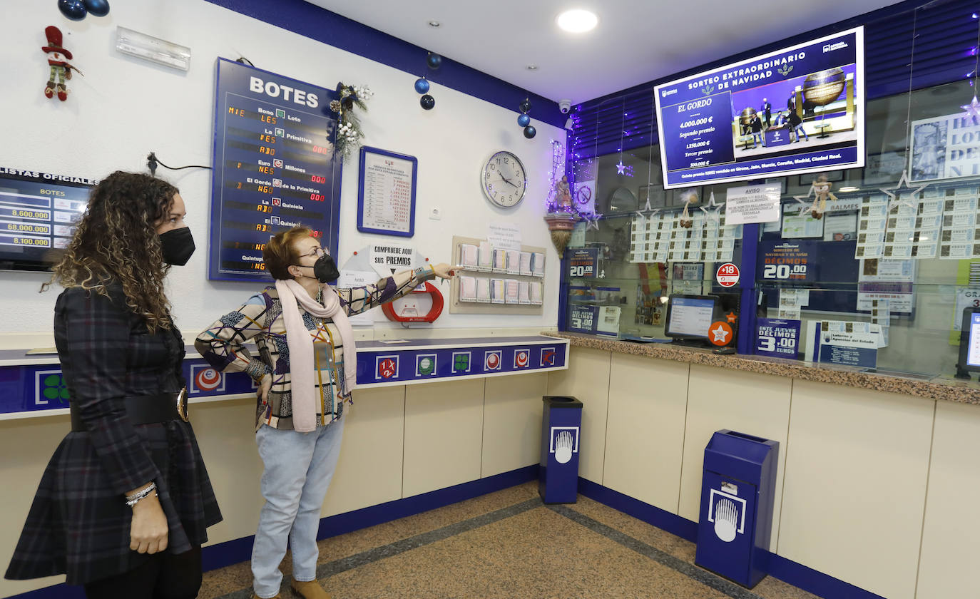 La lotería de Navidad pasa de largo de nuevo en Palencia