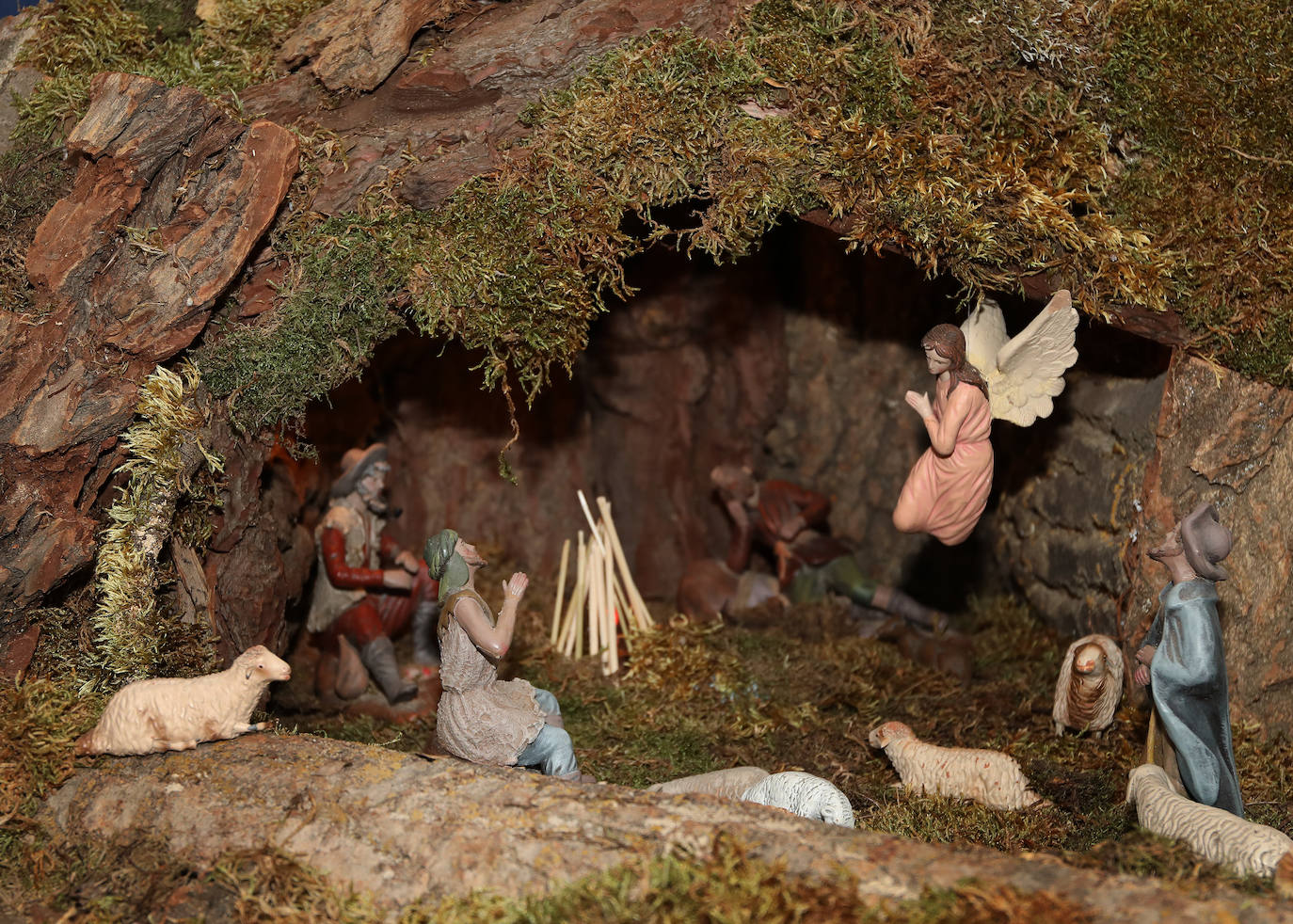 El montaje del Santo Sepulcro en Palencia