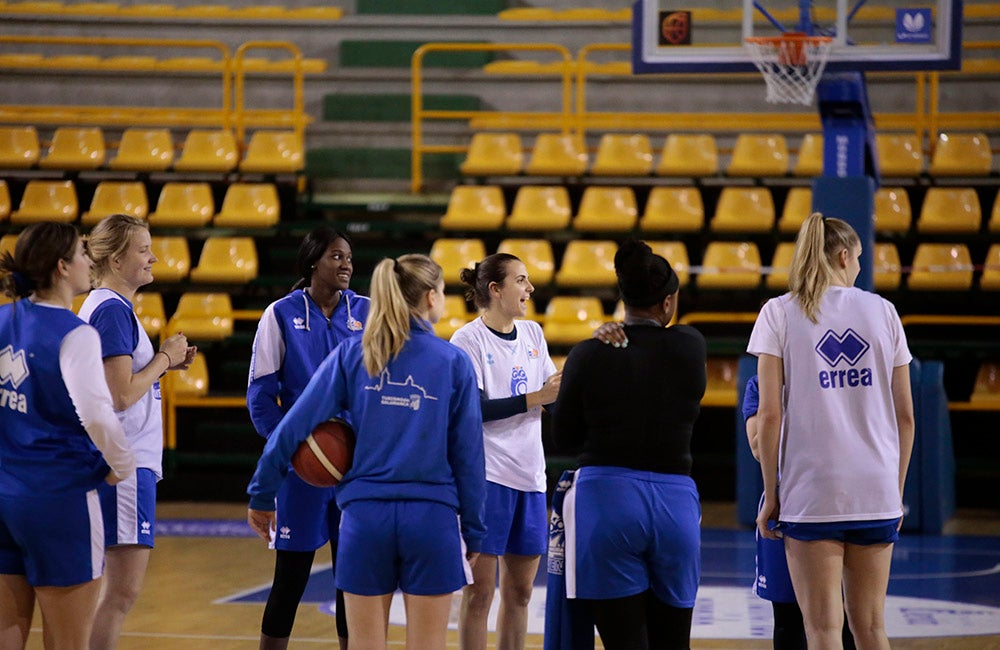 Entrenamiento del CB Avenida tras Navidad
