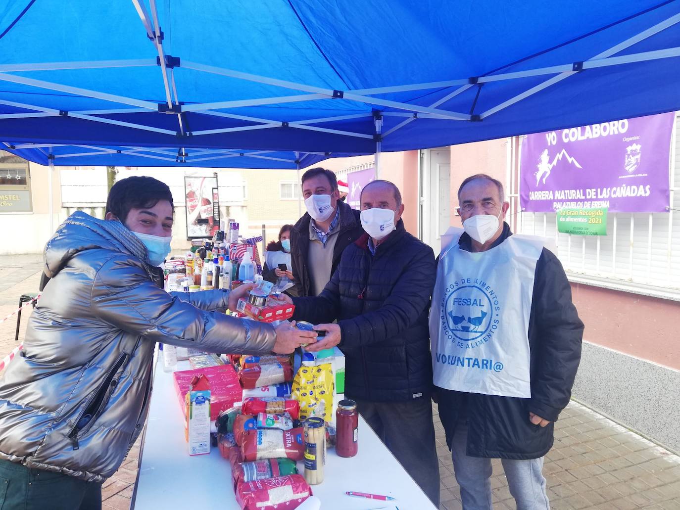 Palazuelos de Eresma vuelve a caminar en beneficio del Banco de Alimentos