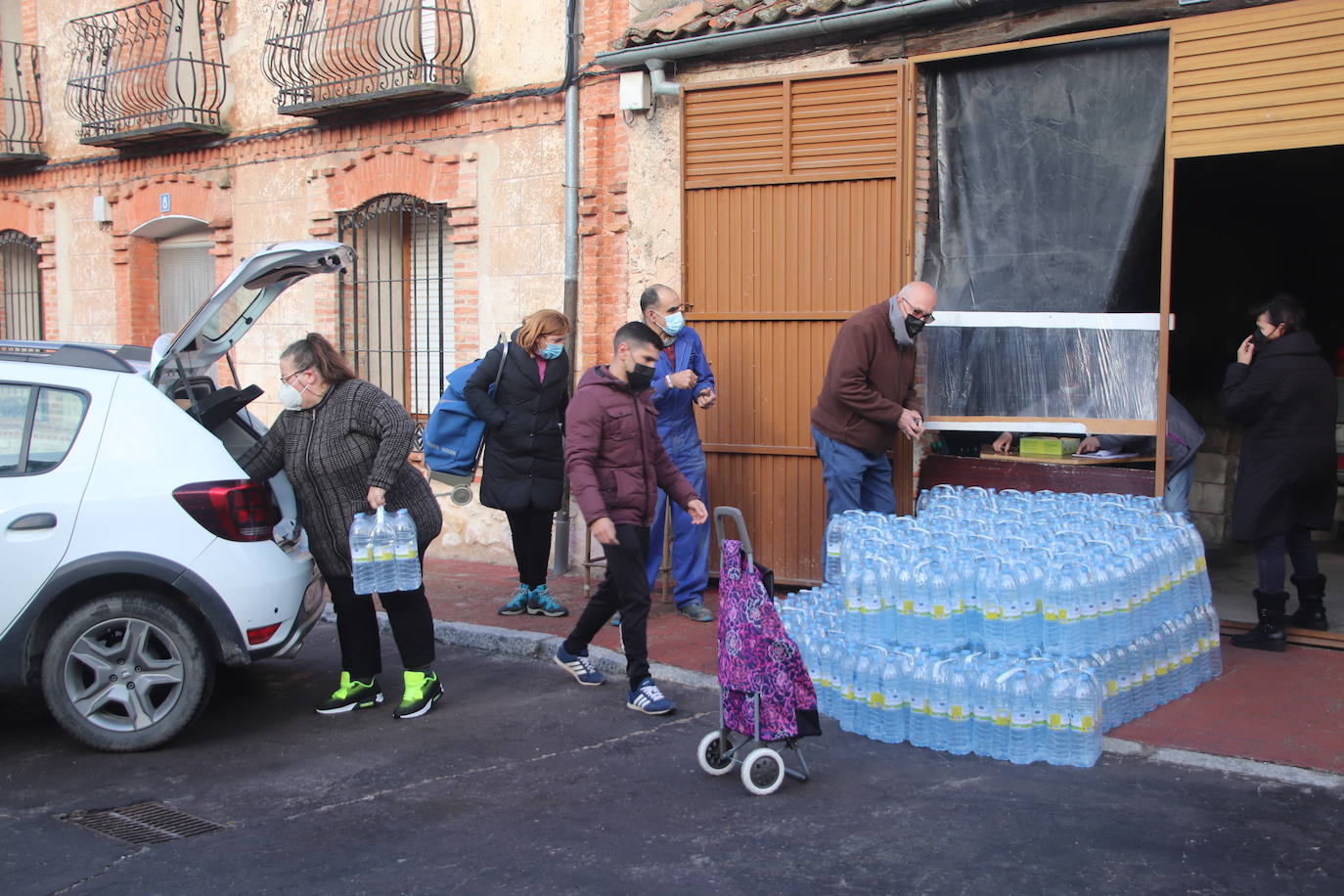 Los vecinos de Lastras de Cuéllar empezarán el año sin agua potable