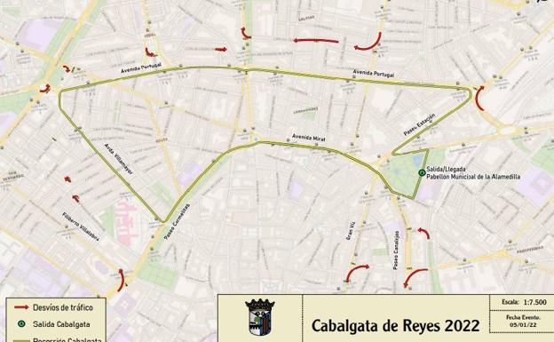 La Cabalgata de los Reyes Magos tendrá nuevo itinerario con el fin de evitar posibles aglomeraciones