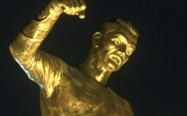 Vídeo: el parecido poco razonable de la nueva estatua de Cristiano Ronaldo