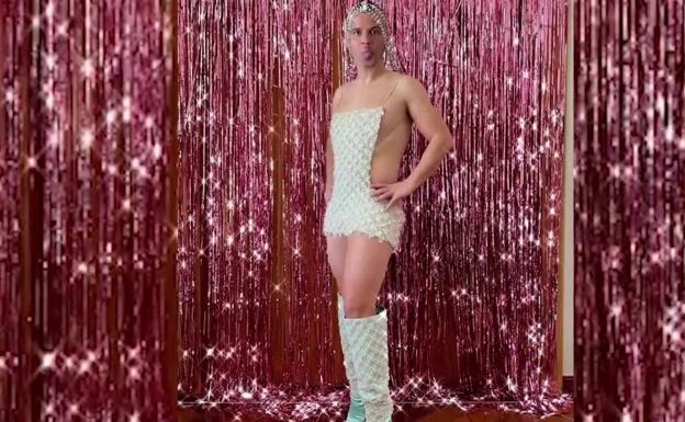 Dabiz Muñoz se marca un Pedroche con el vestido de las campanadas