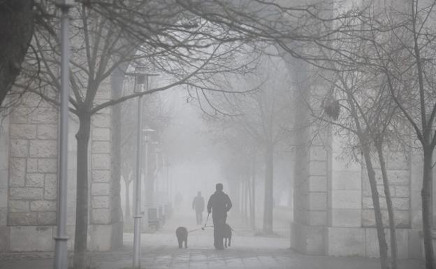 Valladolid despedirá el año con niebla y entrará en 2022 con temperaturas por encima de lo normal