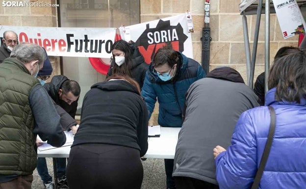 La Plataforma Soria ¡Ya! agradece a FOES y la Cámara de Comercio su apoyo durante los 20 años de andadura