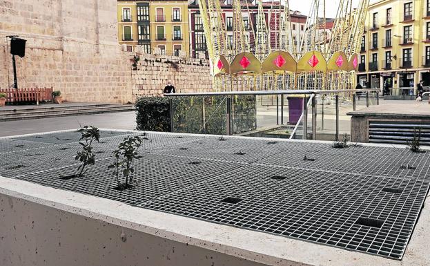 La plaza de Portugalete estrena el Jardín Biofiltro Urbano