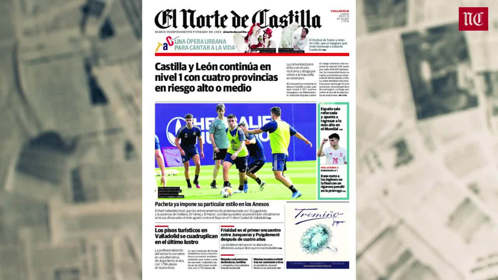 El 2021 contado a través de las portadas de El Norte