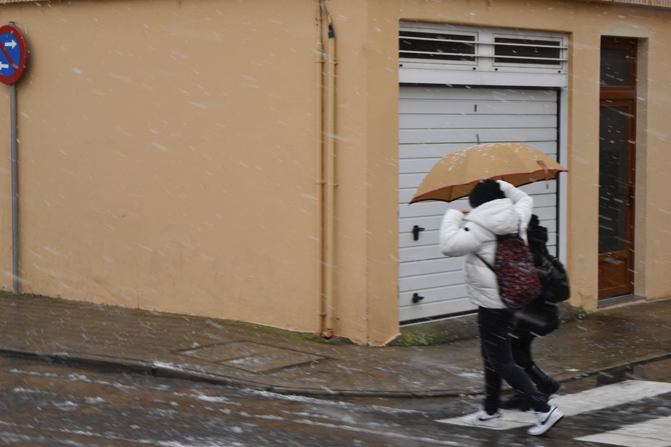 Nevada en Aguilar de Campoo