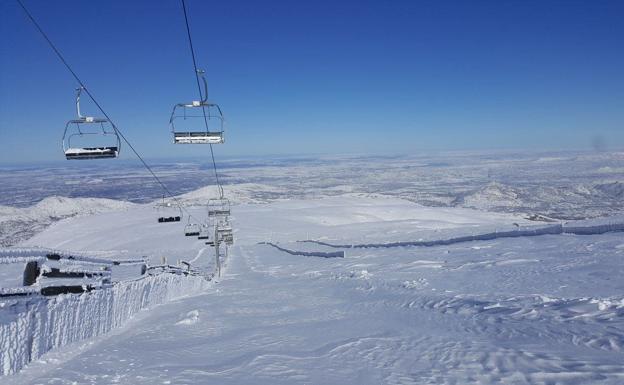 La Covatilla (Salamanca) y La Pinilla (Segovia) registran las temperaturas más bajas con -4,5 grados