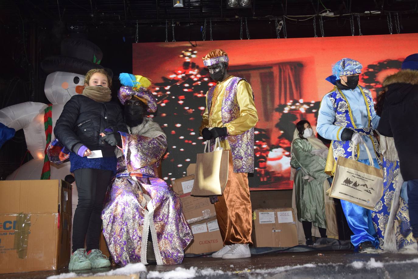 Recepción de los Reyes Magos en Velilla