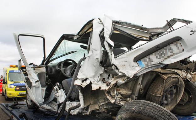 Detenido el conductor del furgón implicado en el accidente con dos fallecidos ayer en Salamanca