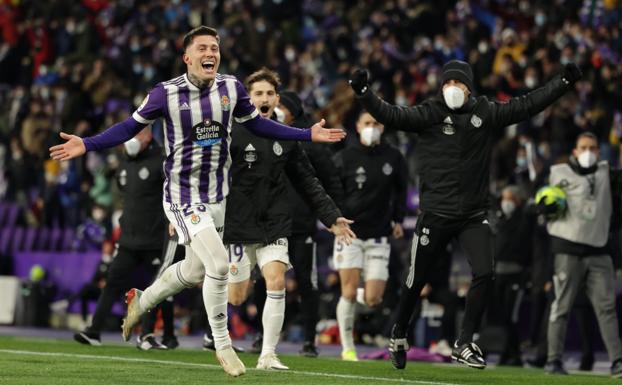 Y la séptima victoria del Real Valladolid llegó de una maravilla