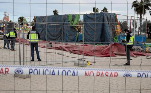 Los padres de Vera despiden a su hija fallecida tras el accidente del hinchable en Mislata