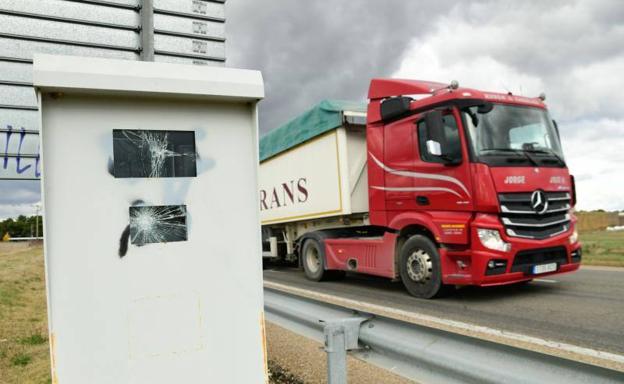 Nuevo ataque contra el segundo radar más 'multón' de Valladolid