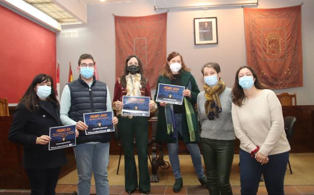 Los creadores de los mejores belenes de la Comunidad de Villa y Tierra recogen sus galardones