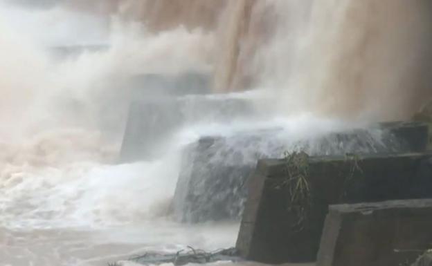 Una presa de Brasil, al borde del colapso por las fuertes lluvias