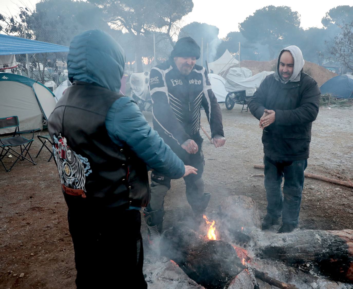 Heladas y primeros rayos de sol en la jornada del sábado de Pingüinos (2/2)