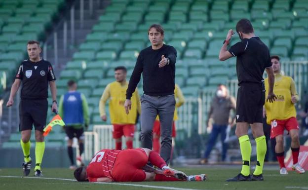 Lopetegui: «Es que llevaba minifalda, el es que me toca los cojones»