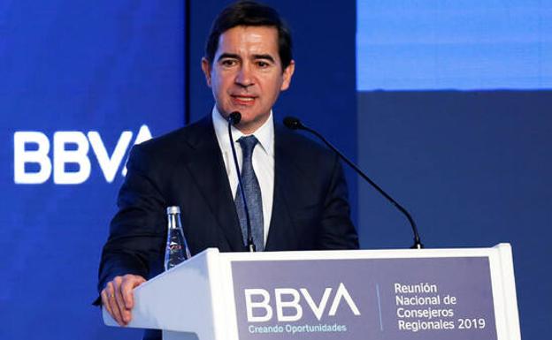 Carlos Torres prevé que BBVA reparta 7.000 millones en dividendo