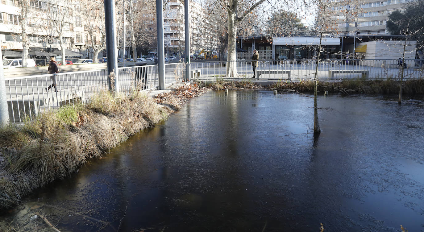 Los termómetros caen en Palencia