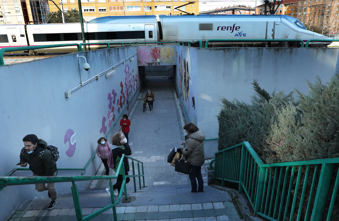 Palencia Alta Velocidad centrará su actividad en mejorar y ampliar los pasos bajo las vías