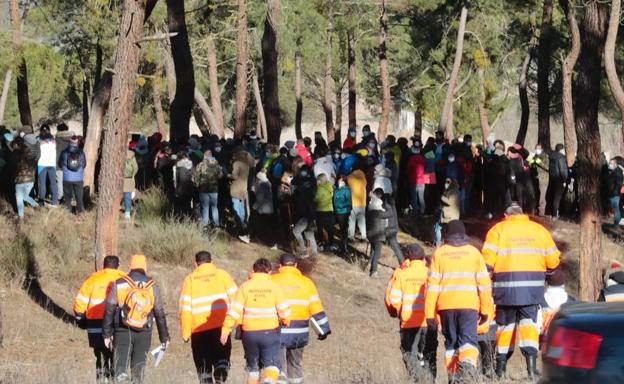 Convocan otra batida este sábado para ampliar el radio de búsqueda de Esther López en Traspinedo