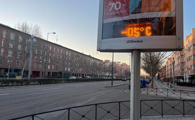 Valladolid entrará en aviso amarillo por frío de nuevo en la madrugada del domingo