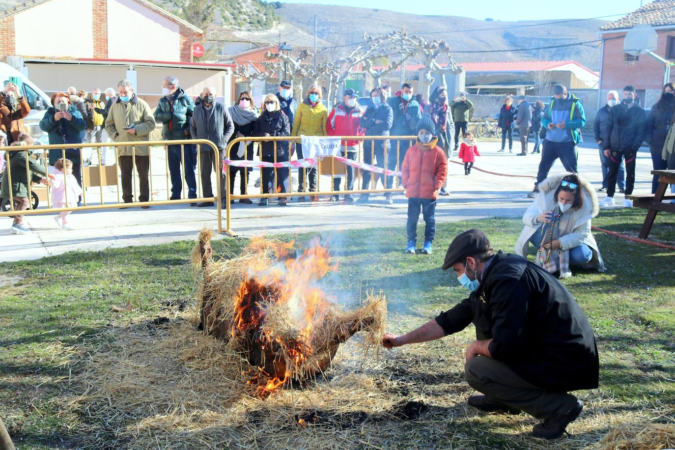 La primera Fiesta de la Matanza de Hornillos de Cerrato