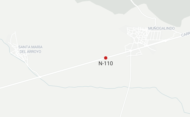 Tres heridos en una colisión entre dos turismos en la provincia de Ávila