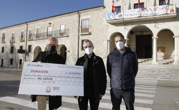 El CIT de Cuéllar dona 1.000 euros a la organización del Año Jubilar Henarense
