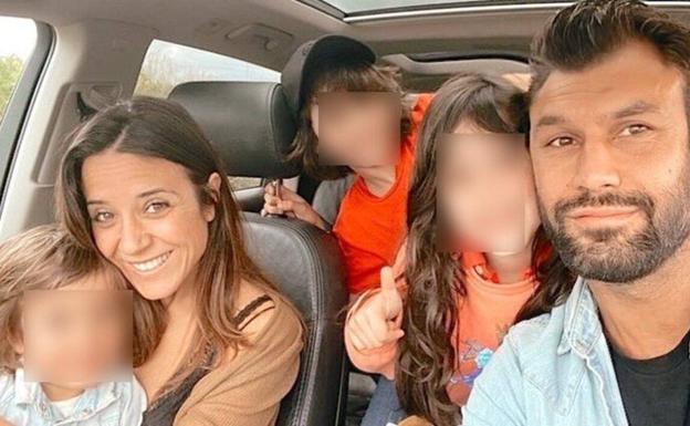 El exguardia civil de Palencia, Jorge Pérez, anuncia que está esperando su cuarto hijo